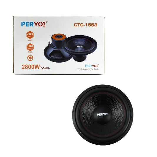 Pervoi Subwoofer Αυτοκινήτου 15″ Horn 2800W 165OZ PERVOI CTC-1553 - Active subwoofer