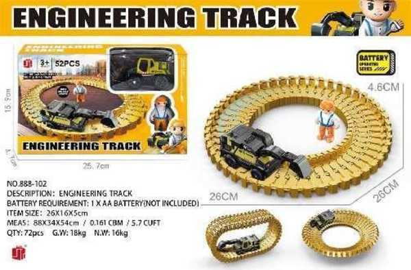 Αυτοκινητόδρομος DIY - Engineering Track - 888-102 - 102447
