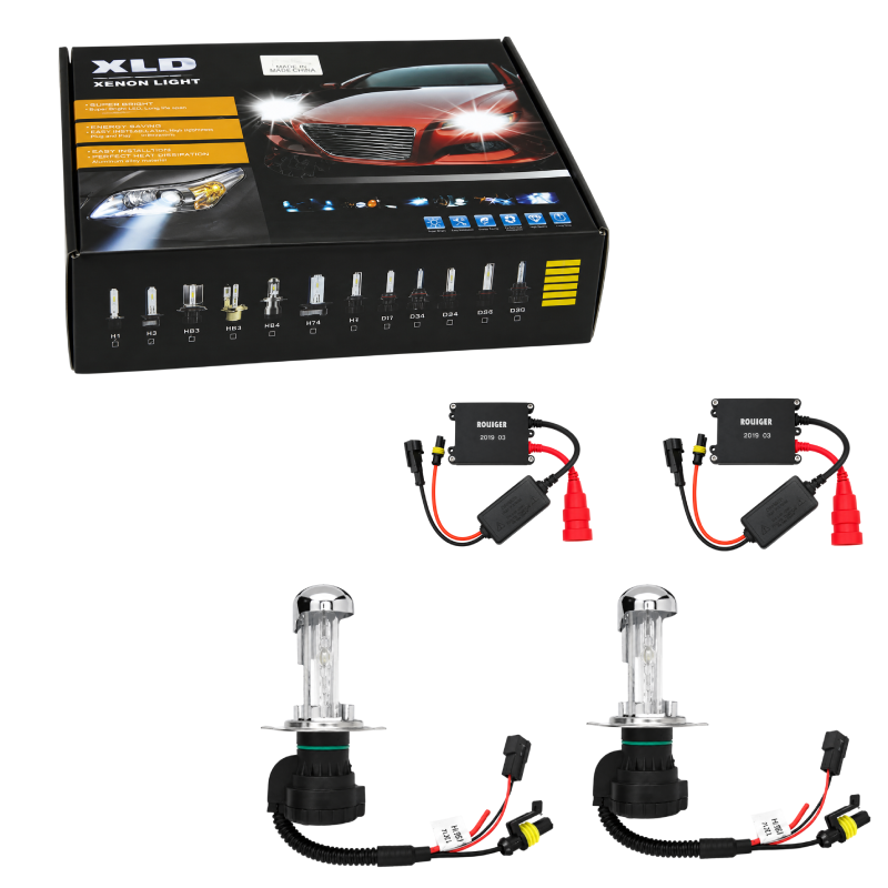 HID Κιτ Xenon H4-3 Bi-Xenon 6000K με Ballast 35W - Bi-Xenon Conversion Kit