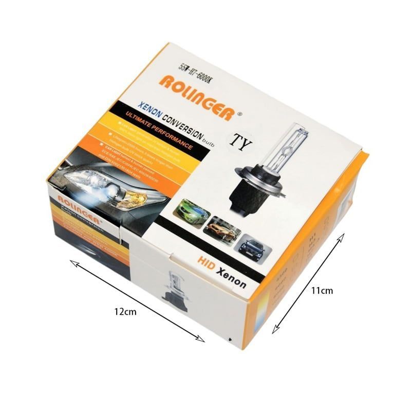 Rolinger Λάμπες Xenon αυτοκινήτου HID H7 55W 6000K - Xenon conversion bulb
