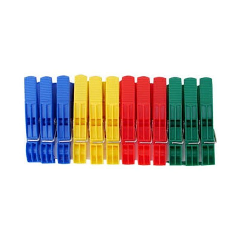 Πλαστικά Μανταλάκια 10cm 24τμχ - Clothes pegs