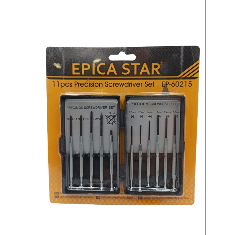 ΚΑΤΣΑΒΙΔΑΚΙΑ ΑΚΡΙΒΕΙΑΣ ΣΕΤ 11ΤΜΧ EPICA STAR EP-60215 ΕΡΓΑΛΕΙΑ > ΧΕΙΡΟΣ > ΚΑΤΣΑΒΙΔΙΑ