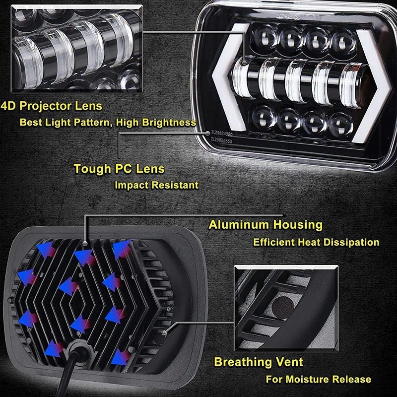 Προβολέας οχημάτων LED - RD12302-04 - 110072 AUTO-MOTO-BIKE>Είδη αυτοκινήτου>Προβολείς & φώτα όγκου LED