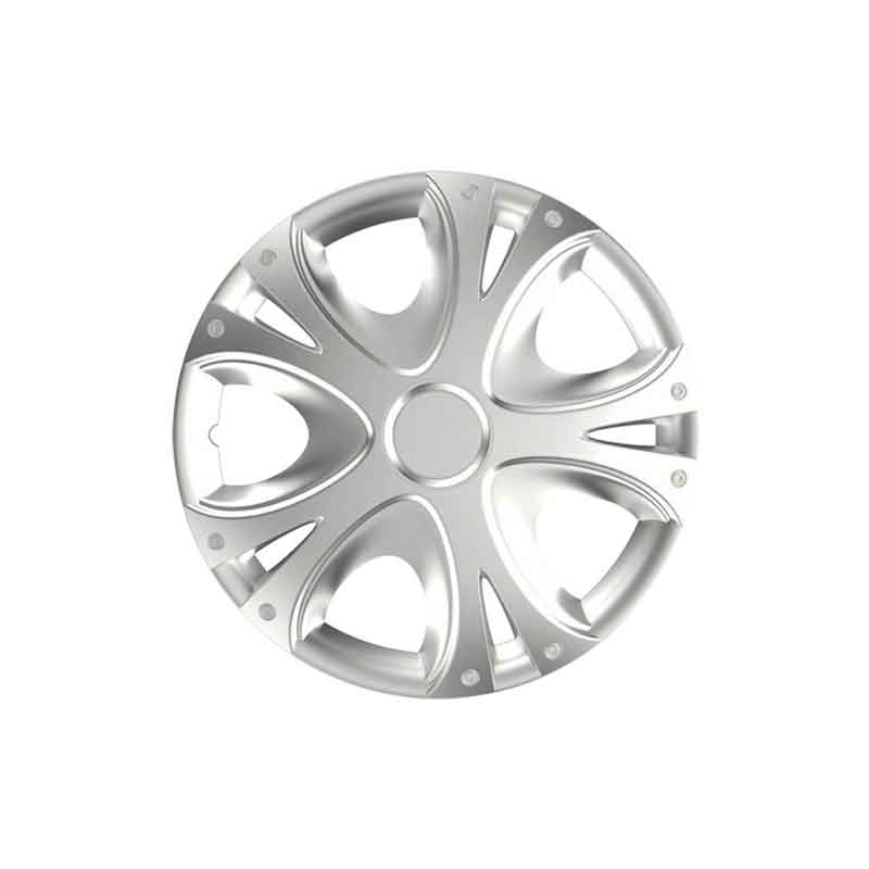 Versaco Σετ Τάσια Αυτοκινήτου 4τμχ 13" Ασημί - Wheel Covers