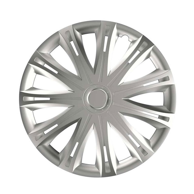 Versaco Σετ Τάσια Αυτοκινήτου 4τμχ 15" Ασημί - Wheel Covers