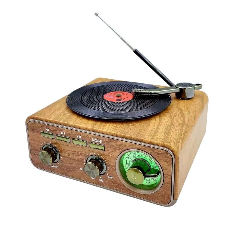 Επαναφορτιζόμενο ραδιόφωνο Retro - M1317BT - 113179 - Light Brown
