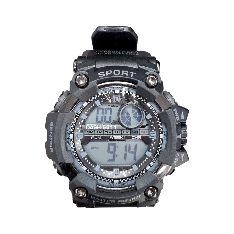 Ψηφιακό ρολόι χειρός - D6881 - Dash - 115178 - Black/Grey