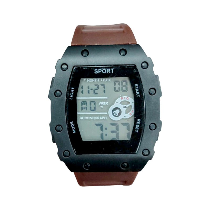 Ψηφιακό ρολόι χειρός - SH-9613 - 115187 - Brown