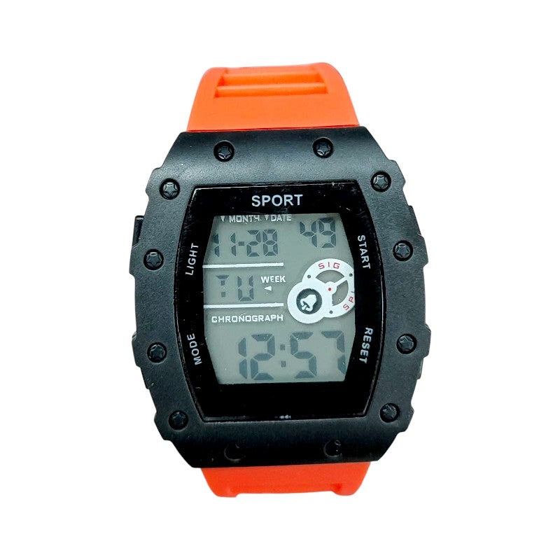 Ψηφιακό ρολόι χειρός - SH-9613 - 115187 - Orange