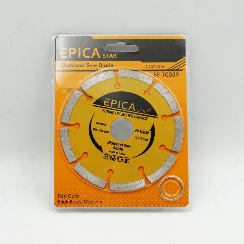 ΠΡΙΟΝΟΛΑΜΑ ΔΙΑΜΑΝΤΕ 115*7mm EPICA STAR EP-10039 ΕΡΓΑΛΕΙΑ > ΔΙΑΦΟΡΑ > ΤΡΟΧΟΙ & ΔΙΣΚΟΙ
