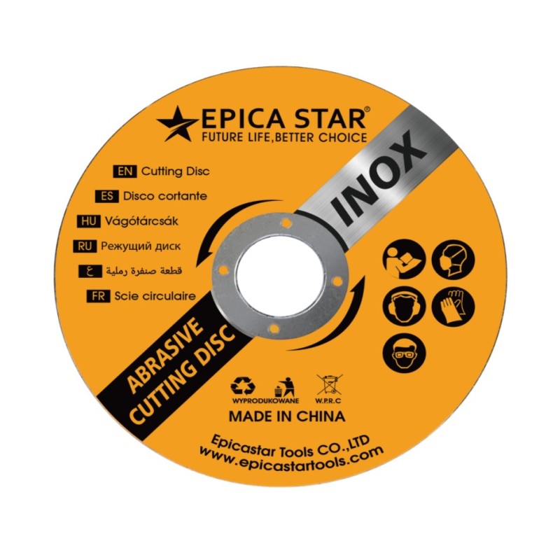 ΔΙΣΚΟΣ ΚΟΠΗΣ 115x1.2x22mm 25ΤΜΧ EPICA STAR EP-11055 ΕΡΓΑΛΕΙΑ > ΔΙΑΦΟΡΑ > ΤΡΟΧΟΙ & ΔΙΣΚΟΙ