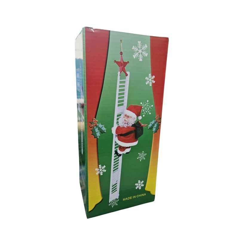 Διακοσμητικός Άγιος Βασίλης με Σκάλα - Decorative Santa Claus with Ladder