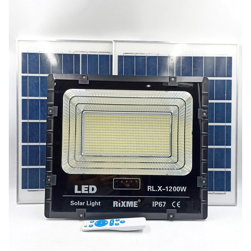 ΗΛΙΑΚΟΣ ΠΡΟΒΟΛΕΑΣ 1200W ΜΕ 2 ΠΑΝΕΛ RZ-1200W