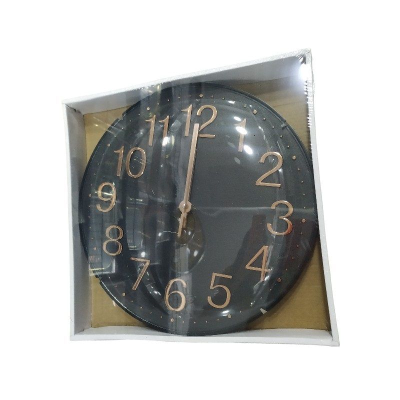 Ρολόι τοίχου - 732 - 130208 - Black/Gold