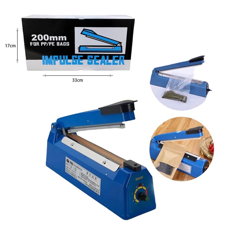 Θερμοκολλητικό Σακούλας Πλαστικό 200mm - Impulse sealer