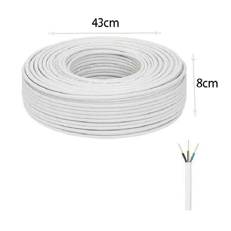 Καλώδιο ρεύματος 300/500V 100m 3x2.5mm²- Electricity cable 300/500V 100m ΦΩΤΙΣΜΟΣ & ΕΝΕΡΓΕΙΑ>Πρίζες & Πολύπριζα