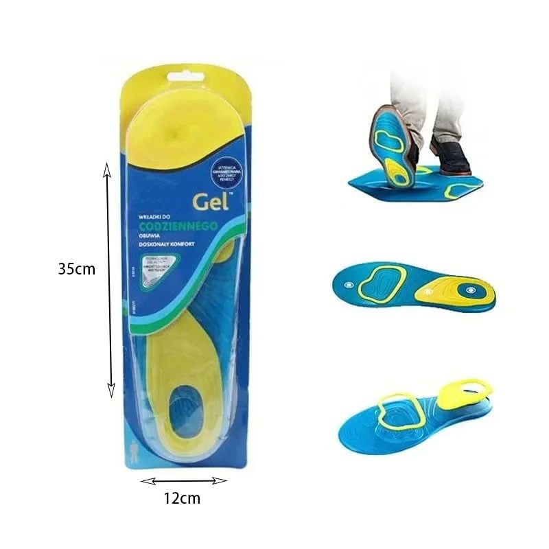 Ανατομικοί πάτοι για άντρες 42-46 - Gel activ