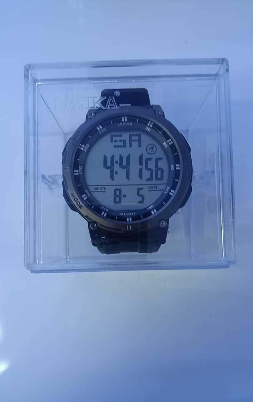 Ψηφιακό ρολόι χειρός - WH8017 - Lasika - 115161 - Black/Black
