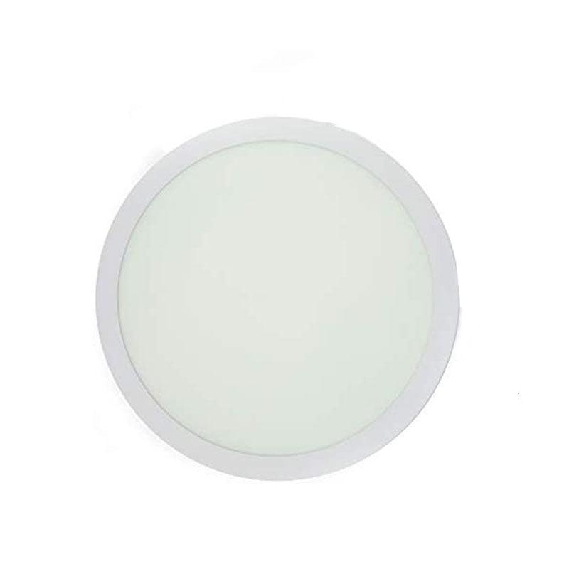 LED φωτιστικό οροφής 15W 220V - LED PANEL LIGHT ROUND WHITE - Angel shopping