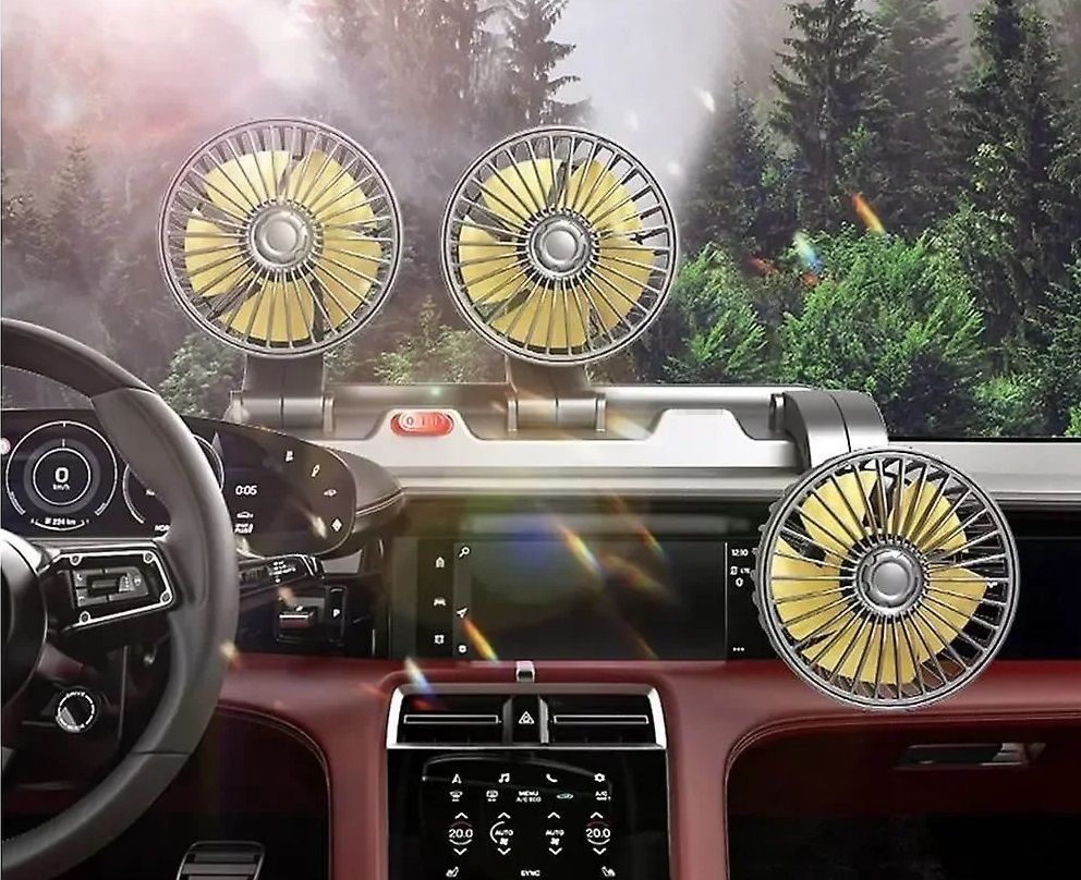 Ανεμιστήρας καμπίνας οχημάτων τριπλός - 12V - R-Q11103-3 - 150878