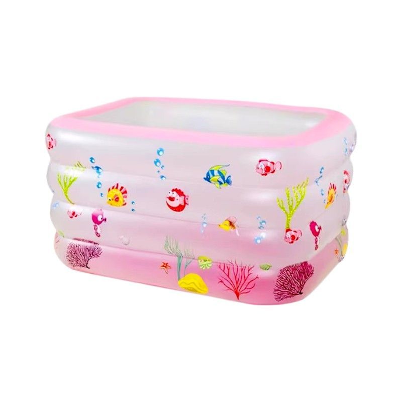 Παιδική φουσκωτή πισίνα - SL-020M - 120*95*70cm - 151806 - Pink