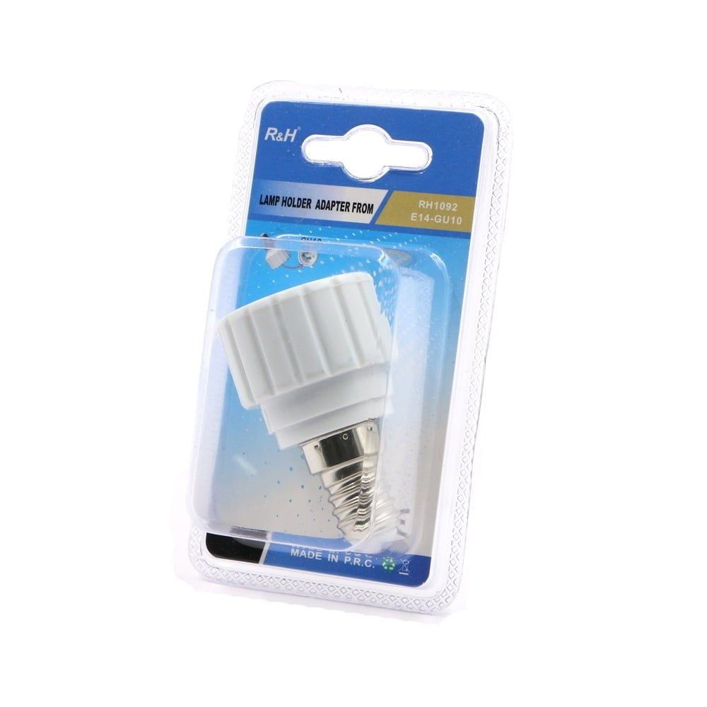 R&H μετατροπέας λάμπας - ντουί Ρεύματος RH1092 E14-GU10 - Lamp holder adapter - Angel shopping