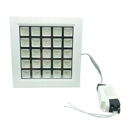 LED φωτιστικό οροφής 9W 220V - LED PANEL LIGHT SQUARE WHITE - Angel shopping