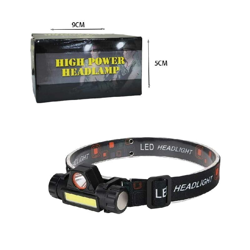 Επαναφορτιζόμενος Φακός Κεφαλής Led - Hich power headlamp