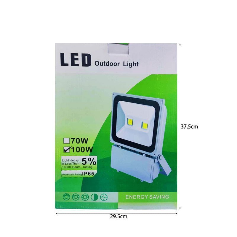 Προβολέας τοίχου IP65 Ισχύος 100W - LED outdoor lights - Angel shopping