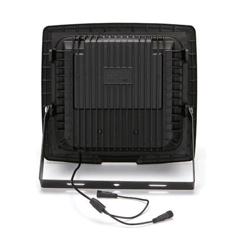 Στεγανός Ηλιακός Προβολέας IP67 Ισχύος 100W με Τηλεχειριστήριο σε Μαύρο χρώμα GD-8770