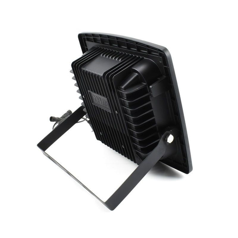 Στεγανός Ηλιακός Προβολέας IP67 Ισχύος 100W με Τηλεχειριστήριο σε Μαύρο χρώμα GD-8770