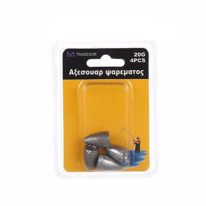Βαρίδια αλιείας - 60gr - 2pcs - 930144