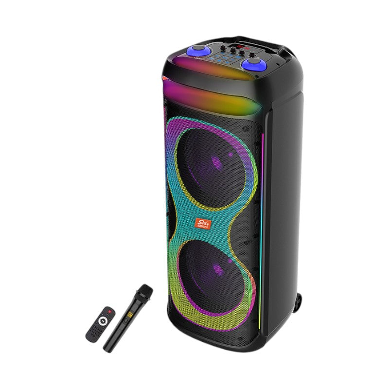 Φορητό ηχείο subwoofer με μικρόφωνο Karaoke - ZQS12215 - 160088 ΕΙΔΗ ΤΕΧΝΟΛΟΓΙΑΣ>Ραδιόφωνα & Ηχεία>Φορητά subwoofer