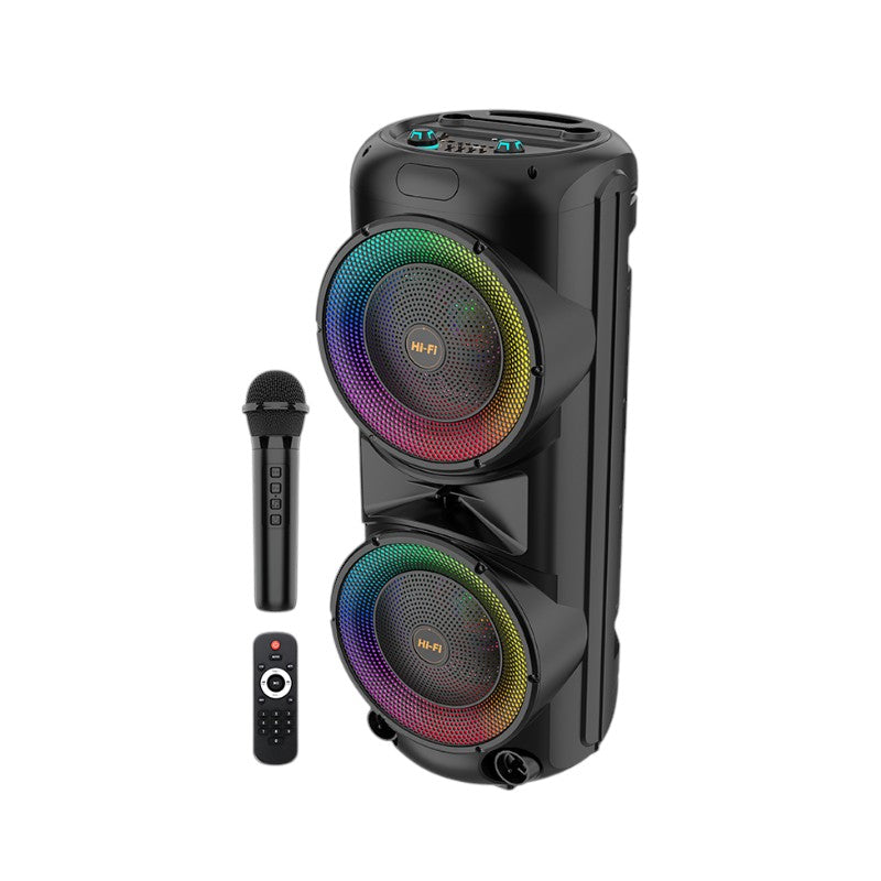 Φορητό ηχείο subwoofer με μικρόφωνο Karaoke - ZQS12206 - 160149 ΕΙΔΗ ΤΕΧΝΟΛΟΓΙΑΣ>Ραδιόφωνα & Ηχεία>Φορητά subwoofer