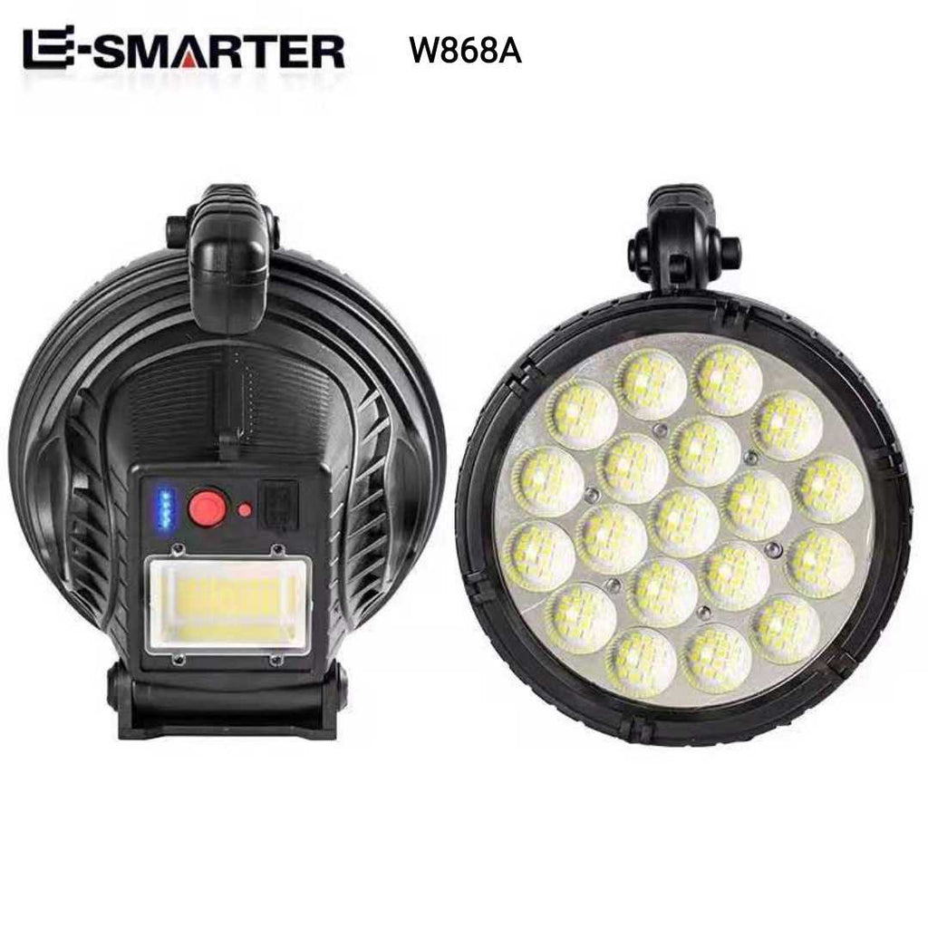 Επαναφορτιζόμενος φακός LED - 3 colors - 4.2V - W868A - 326036 ΦΩΤΙΣΜΟΣ & ΕΝΕΡΓΕΙΑ>Φακοί>Φακοί χειρός