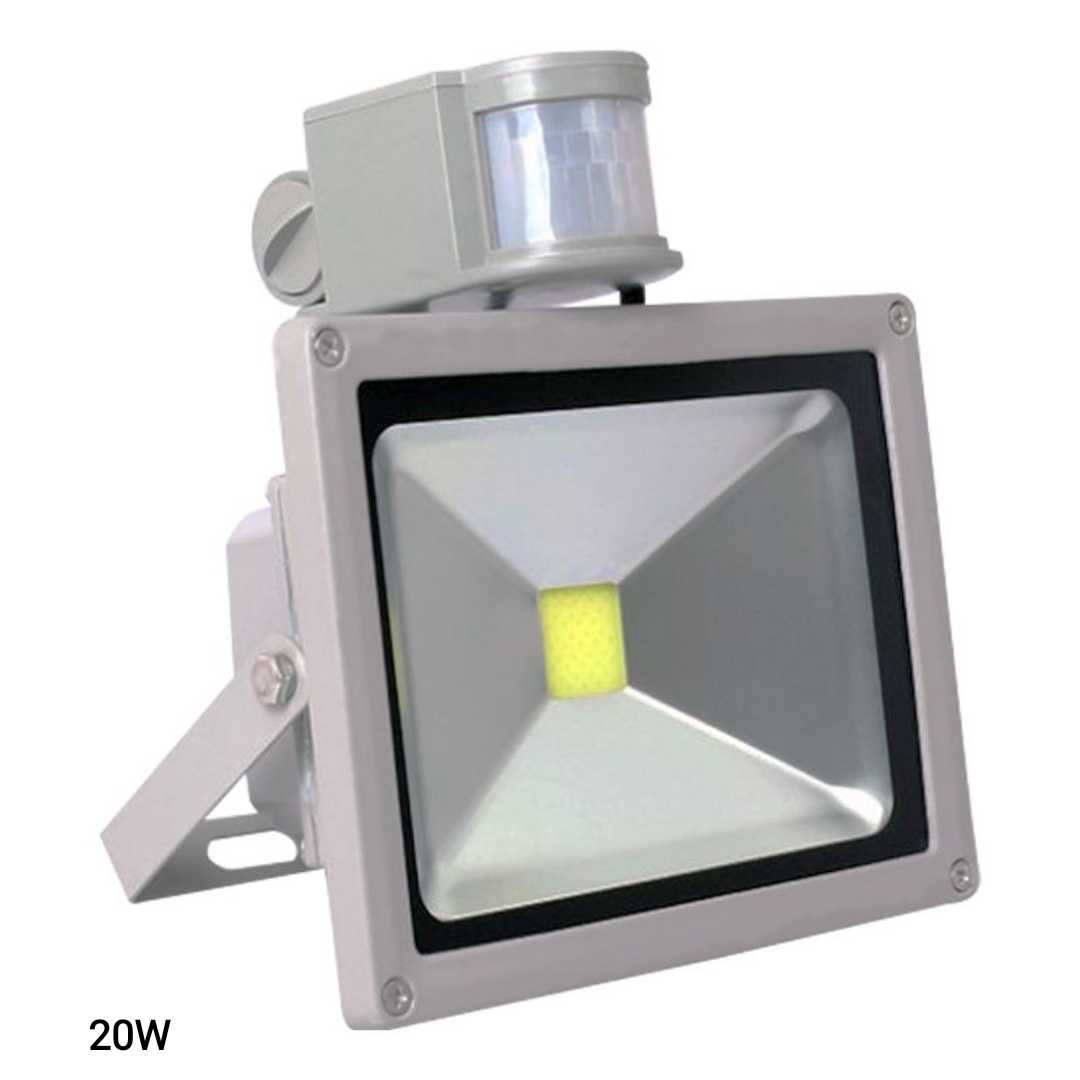 Προβολέας LED με αισθητήρα κίνησης - 10W - 6500K - 034515