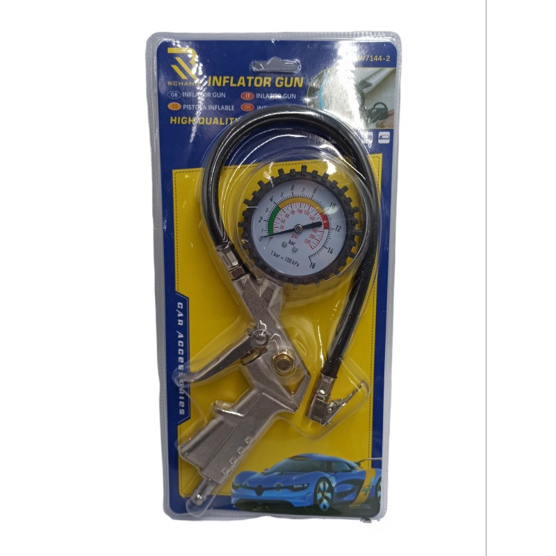 ΑΕΡΟΜΕΤΡΟ 16bar ΜΕ ΠΙΣΤΟΛΙ W7144-2 AUTO/MOTO > ΕΡΓΑΛΕΙΑ AUTO/MOTO