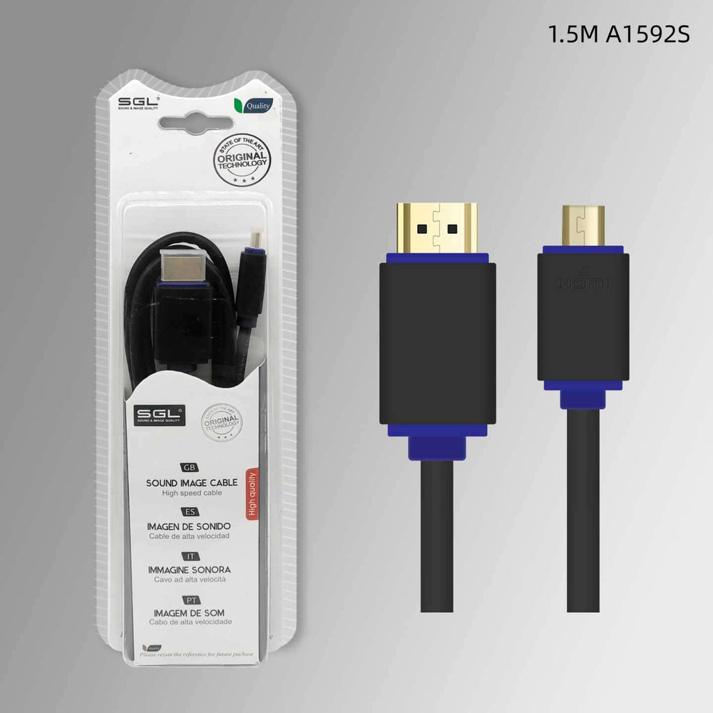 Καλώδιο HDMI σε Micro HDMI - A1592S - 1.5m - 095547