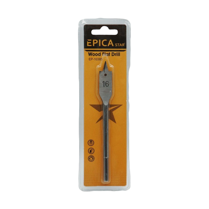 ΕΠΙΠΕΔΟ ΤΡΥΠΑΝΙ ΞΥΛΟΥ 16mm EPICA STAR EP-10385