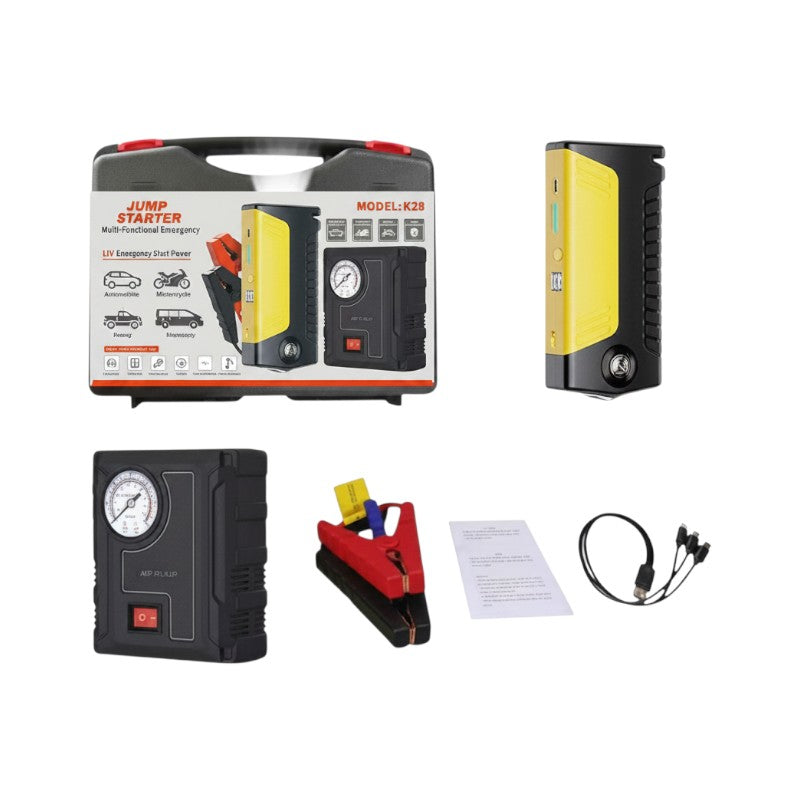 Εκκινητής μπαταρίας οχημάτων Jump Starter με αεροσυμπιεστή - 1710938/06B - 170829 AUTO-MOTO-BIKE>Είδη αυτοκινήτου>Εκκινητές μπαταρίας & inverters