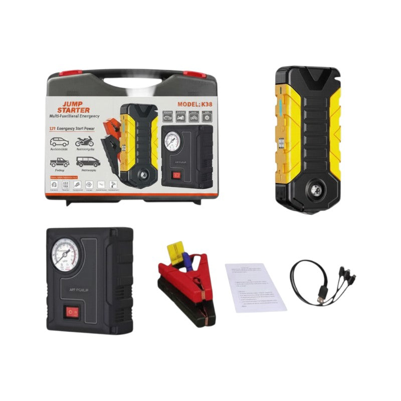 Εκκινητής μπαταρίας οχημάτων Jump Starter με αεροσυμπιεστή - 1710939/06B - 170832 AUTO-MOTO-BIKE>Είδη αυτοκινήτου>Εκκινητές μπαταρίας & inverters