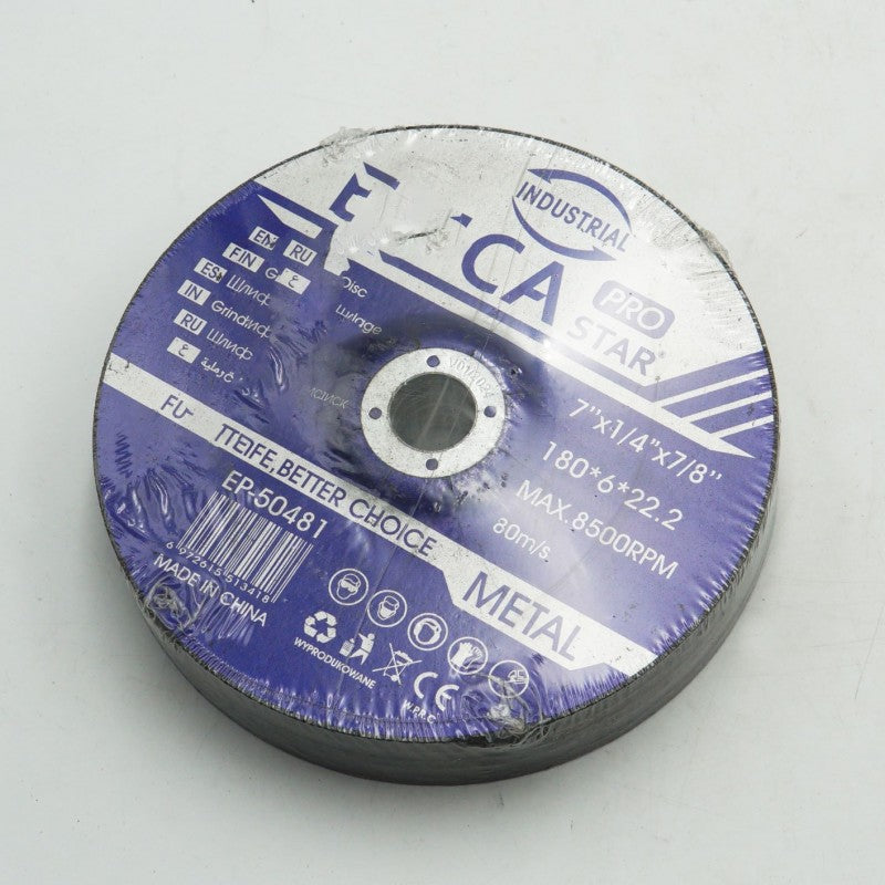 ΔΙΣΚΟΣ ΛΕΙΑΝΣΗΣ ΜΕΤΑΛΛΟΥ 180*6*22.2mm EPICA STAR TO-EP-50481 ΕΡΓΑΛΕΙΑ > ΔΙΑΦΟΡΑ > ΤΡΟΧΟΙ & ΔΙΣΚΟΙ