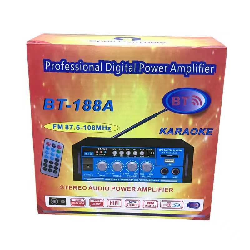 Στερεοφωνικός ραδιοενισχυτής - BT-188A - 947648 AUTO-MOTO-BIKE>Είδη αυτοκινήτου>Ενισχυτές & καλώδια εγκατάστασης Audio