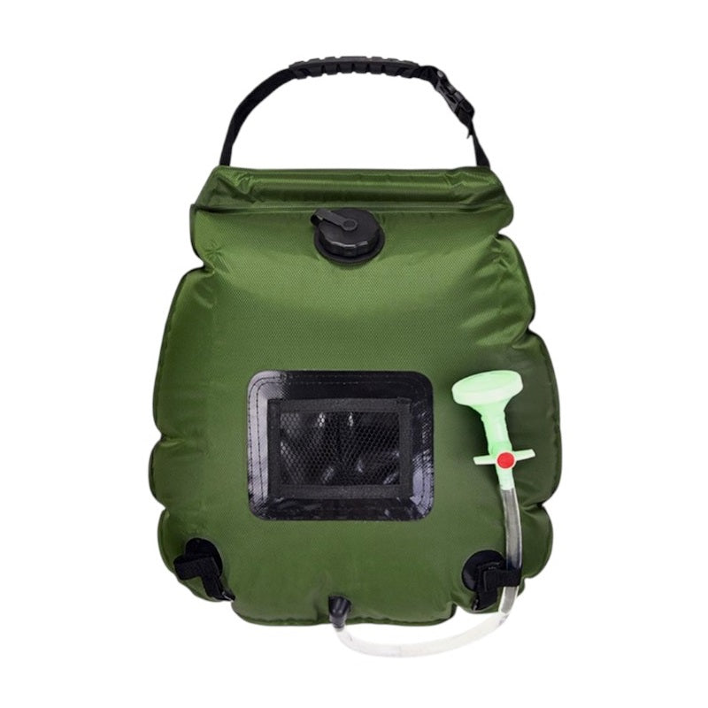 Φορητή ηλιακή ντουζιέρα camping - YB4003 - 20L - 181727 - Green