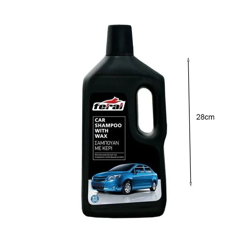 Feral Σαμπουάν Αυτοκινήτου Με Κερί 1000ML - Car Sampoo With Wax