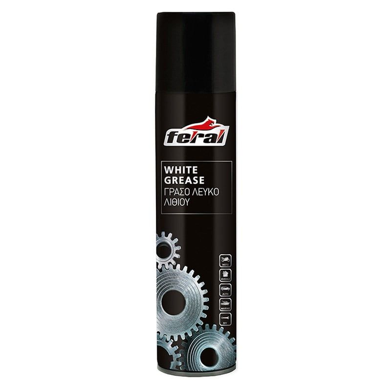Feral Σπρέι Γράσου Λευκού Λιθίου 400ml - White Grease