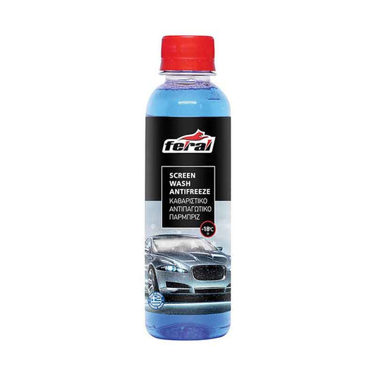 Feral Καθαριστικό Και Αντιπαγωτικό Παρμπρίζ -18°C 250ml- Screen Wash Antifreeze