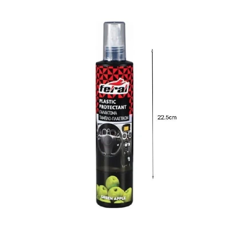 Feral Γυαλιστικό συντηρητικό πλαστικών Green Apple 300ML - Plastic Protectant