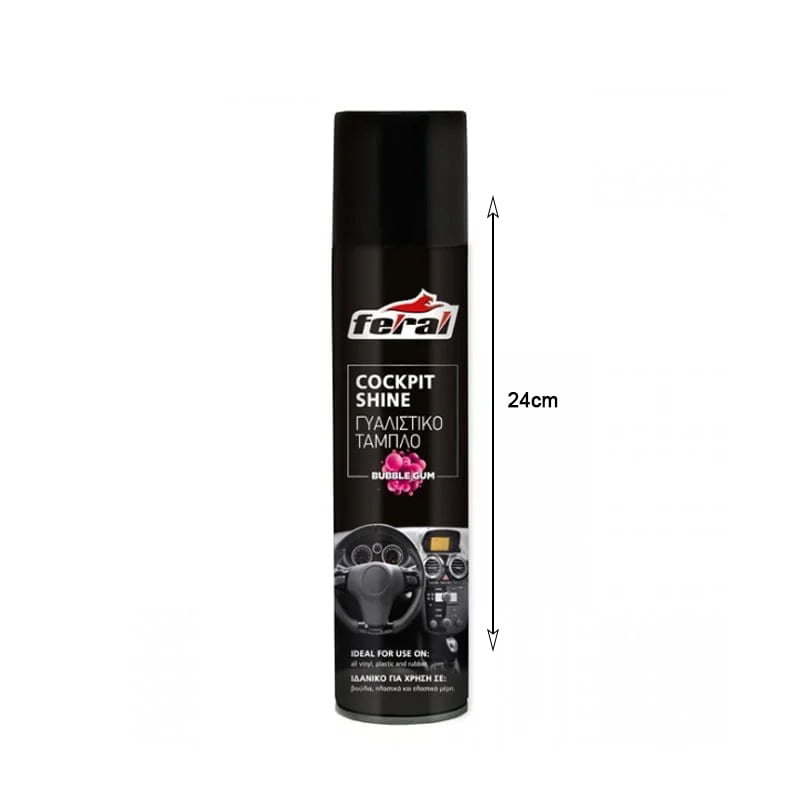 Feral Γυαλιστικό Ταμπλό Bubble gum 500ml - Cockpit Shine