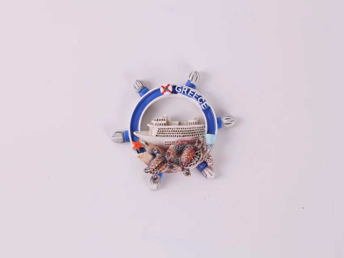 Tουριστικό μαγνητάκι Souvenir - Σετ 12pcs - Resin Magnet - Greece - 678398